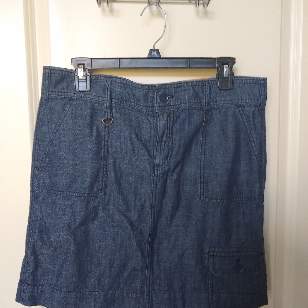 Gh bass jeans skirt size 8